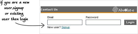 Login signup